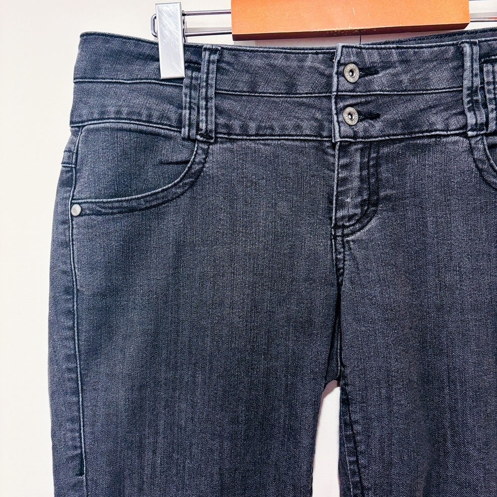 LOLË Organic Cotton Low Rise Skinny Jeans Dark Wash Size 10 Stretch - Picture 6 of 10